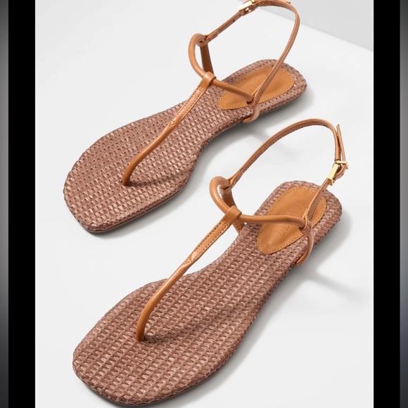 SCHUTZ Elsha Slingback Sandal in Cuoio Brown - Picture 1 of 4